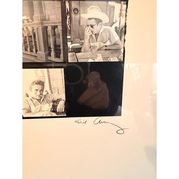 Sid Avery Collage Print James Dean "Giant" 1955 Signed & Numbered - Picture 6 of 6